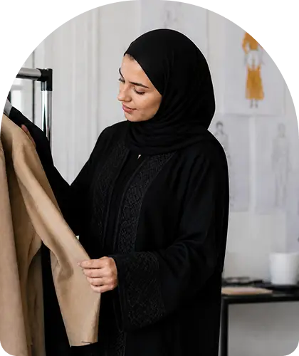 مجال الأزياء في أكاديمية رياديات