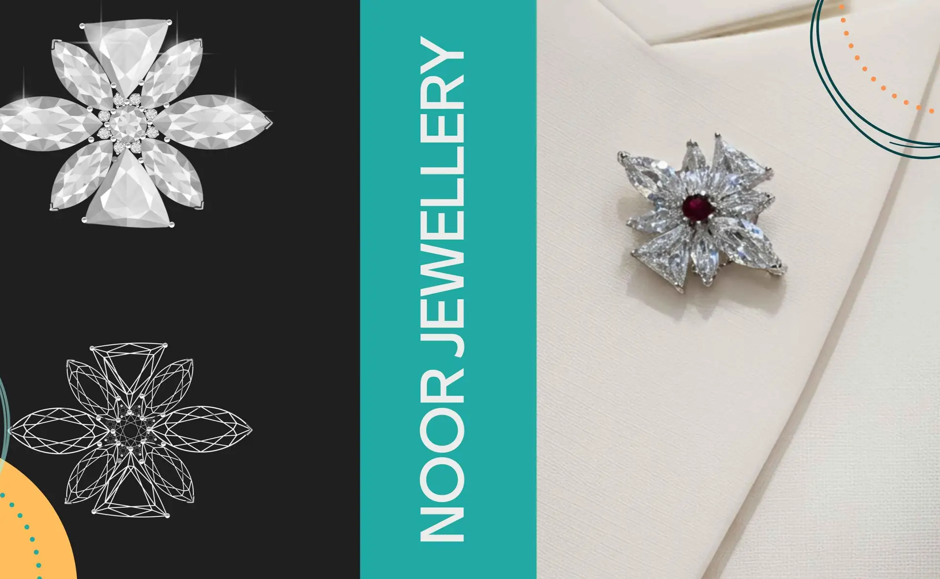بناء براند NOOR JEWELLERY